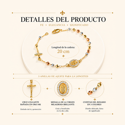 CAELIS™ | Pulsera de Fe y Devoción