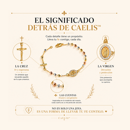 CAELIS™ | Pulsera de Fe y Devoción
