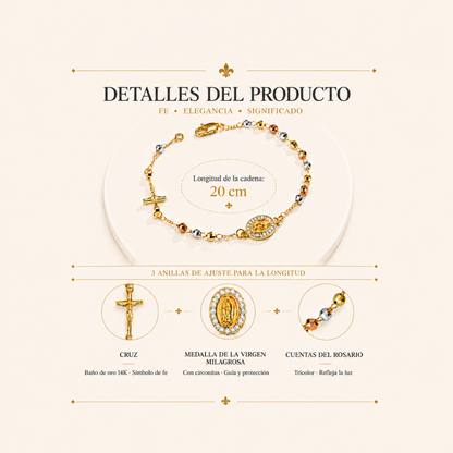 CAELIS™ | Pulsera de Fe y Devoción