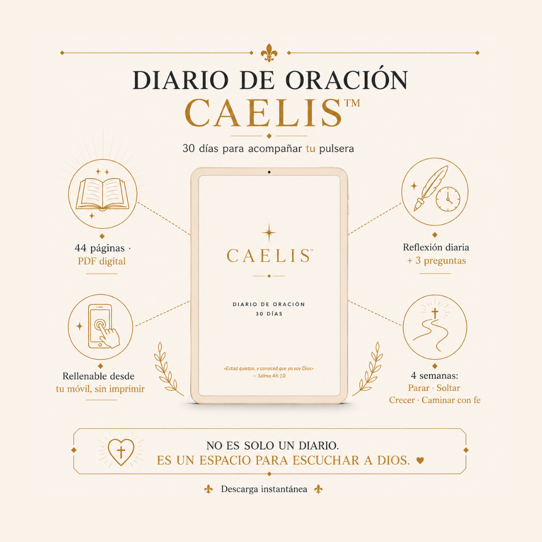 CAELIS™ | Pulsera de Fe y Devoción